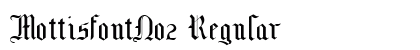 MottisfontNo2 Regular Font Preview