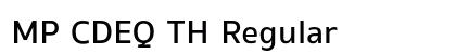 MP CDEQ TH Regular Preview