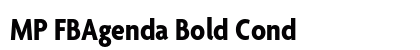 MP FBAgenda Bold Cond preview