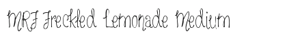 MRF Freckled Lemonade Medium font free download