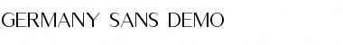 Germany Sans Regular Font