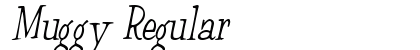 Muggy Regular font free download