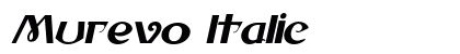 Murevo Italic Preview