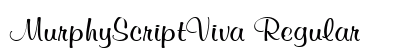 MurphyScriptViva Regular Preview
