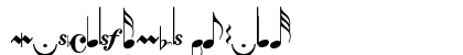 MusicalSymbols Regular Font MusicalSymbols Regular Font Preview