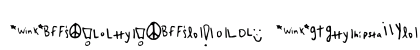 MyRandaSymbols Medium Font MyRandaSymbols Medium Font Preview