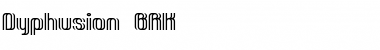 Dyphusion BRK Normal Font