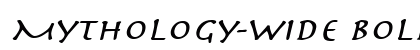 Mythology-Wide Bold Italic Preview