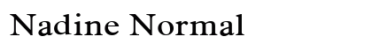 Nadine Normal Preview