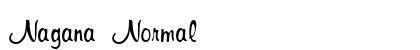 Nagana Normal font free download