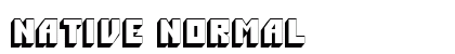 Native Normal font free download