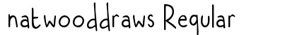 natwooddraws Regular font free download