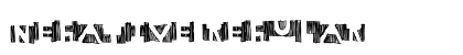 negative Regular font free download