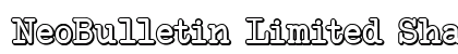 NeoBulletin Limited Shadow Regular font free download