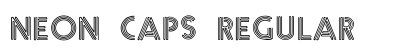 Neon Caps Regular font free download