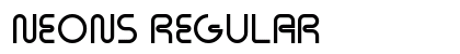 Neons Regular font free download