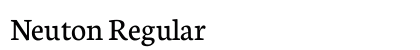 Neuton Regular font free download