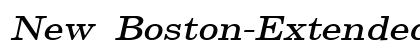 New Boston-Extended Italic Preview