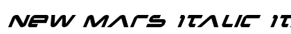 New Mars Italic Preview