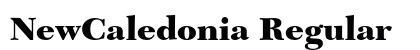 NewCaledonia Regular font free download