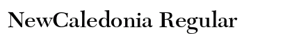 NewCaledonia Regular Preview