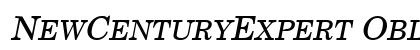 NewCenturyExpert Oblique font free download