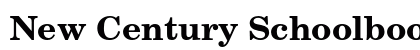 New Century Schoolbook LT Std Bold Preview