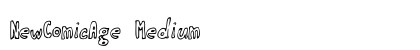 NewComicAge Medium Font Preview
