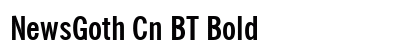 NewsGoth Cn BT Bold Preview