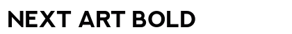 NEXT ART Bold font free download