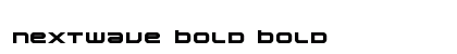 Nextwave Bold Bold font free download