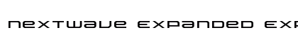 Nextwave Expanded Expanded font free download