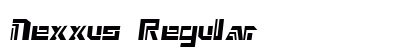 Nexxus Regular font free download