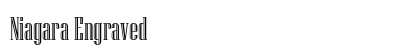 Niagara Engraved font free download