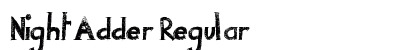 Night Adder Regular font free download