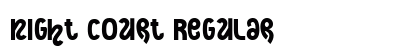 Night Court Regular Font Preview