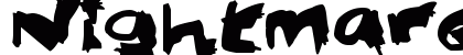Nightmare Ink Regular font free download