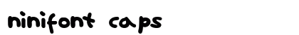 ninifont caps font free download
