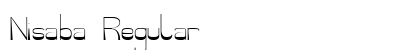 Nisaba Regular font free download