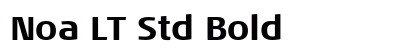 Noa LT Std Bold Preview