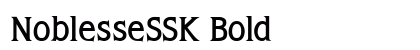 NoblesseSSK Bold font free download