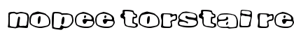 Nopee Torstai Regular font free download