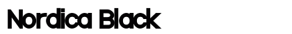 Nordica Black font free download