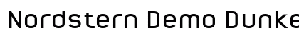 Nordstern Demo Dunkel font free download