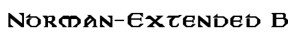 Norman-Extended Bold font free download