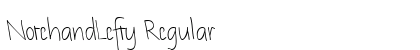 NotehandLefty Regular Preview