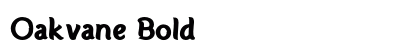 Oakvane Bold font free download