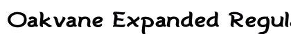Oakvane Expanded Regular Preview