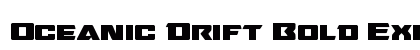 Oceanic Drift Bold Expanded Bold Expanded preview
