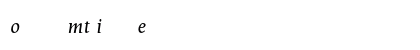 Octavian MT Italic Expert Preview